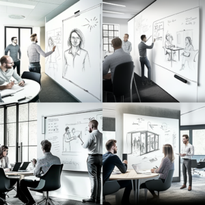 An image showing How a Dry Erase Wall is Revolutionizing Idea Generation