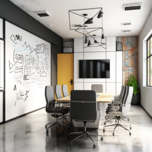 Dry Erase Painted Walls in Legal and Consulting Firms
