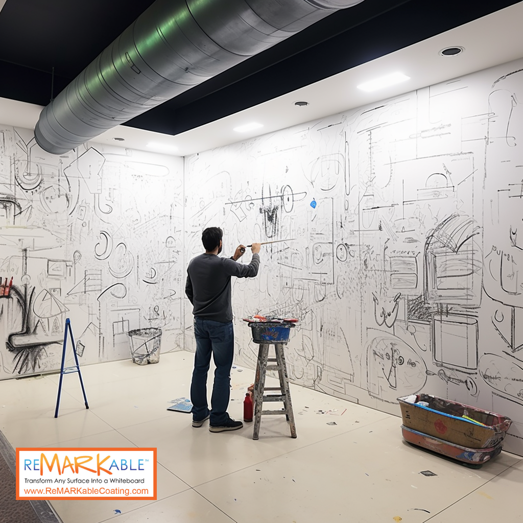 The Artistic Revolution Dry Erase Walls as a Canvas for Creative Expression