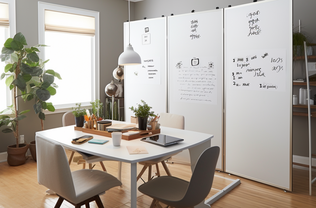 The Hybrid Work Model: Using the Best Dry Erase Wall for Seamless Transition Between Office and Remote Work