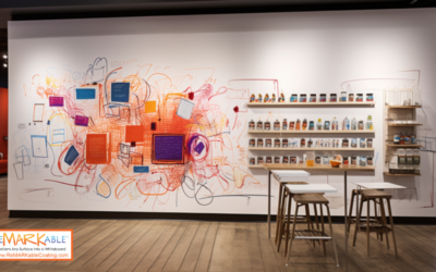 Retail Reinvented: Visual Merchandising and Commercial Dry Erase Painted Walls