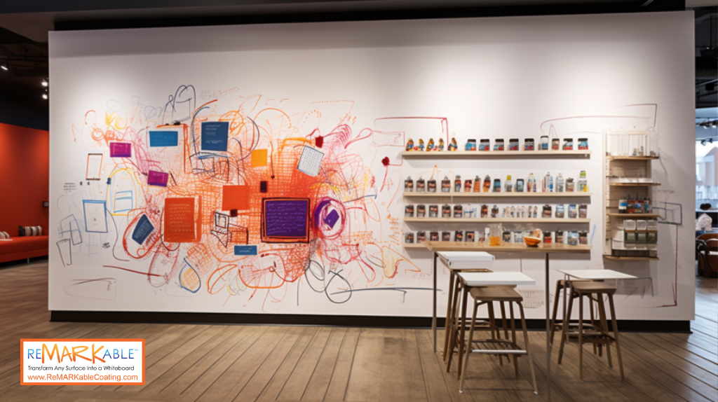 Retail Reinvented: Visual Merchandising and Commercial Dry Erase Painted Walls