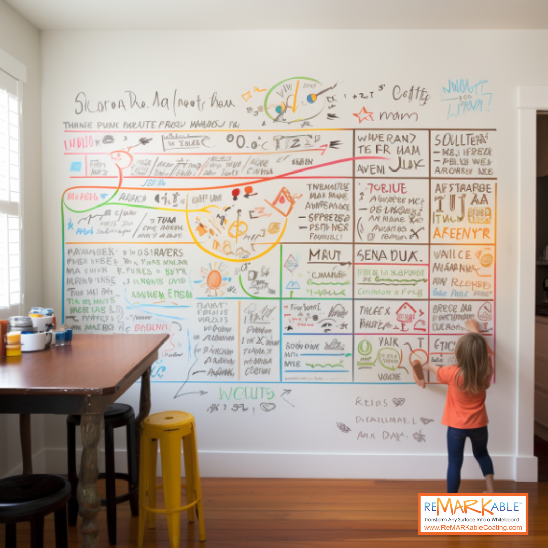 Creative Playrooms Transforming Kids' Spaces with Dry Erase Paint