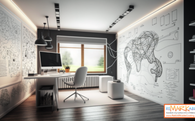 How Can a Dry Erase Wall Enhance Collaboration in a Hybrid Work Environment?